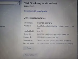 Laptop HP ProBook 4530s, i5-2450M 2.45GHz, 6GB DDR3, 256GB SSD, 15.6 Inch HD, - imagine 4