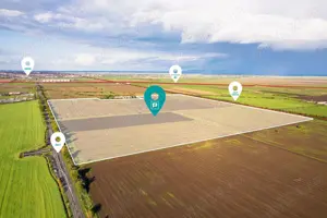 Vindem Teren intravilan   Șoseaua Arad-Timișoara | Destinație industrială   700 metri liniari - imagine 2