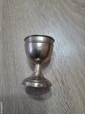 pahar suport ou fiert argint masiv - imagine 2