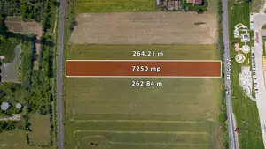 Teren extravilan 7.250 mp pe DJ 709B, lângă cartierul 6 Vânători