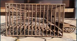 Cușcă cu două compartimente pentru prepelițe - imagine 3