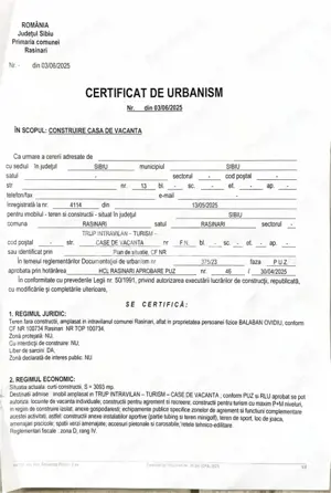 Teren cu puz intravilan in localitatea Paltinis din judetul Sibiu - imagine 5