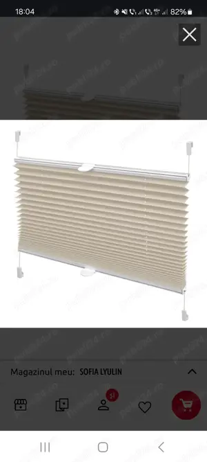 Jaluzele plisate - imagine 4