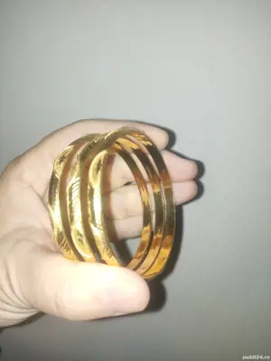 Brățări aur 21 karate  - imagine 2