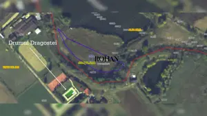 DRUMUL DRAGOSTEI - Teren intravilan 2.800 mp, acces din 2 străzi