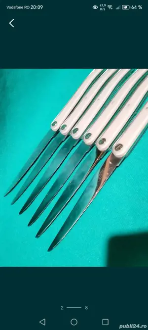 Set șase cuțite Laguiole 