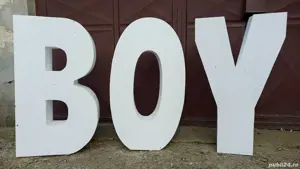 Litere volumetrice din polistiren 