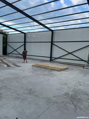 vând hală metalică 