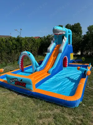 cort de inchiriat, mese, scaune, vesela, gonflabil - imagine 5