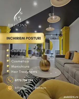 Închiriez scaune pentru coafor   salon modern, complet utilat - imagine 3