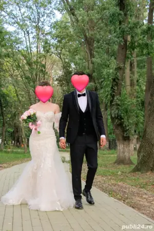 Rochie de mireasă tip Sirenă - imagine 2