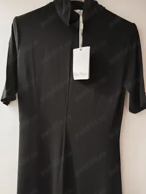 Rochie neagră MaxMara  - imagine 2