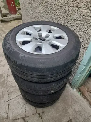 225 60 16 Michelin + Jante Aliaj Audi A6  - imagine 5