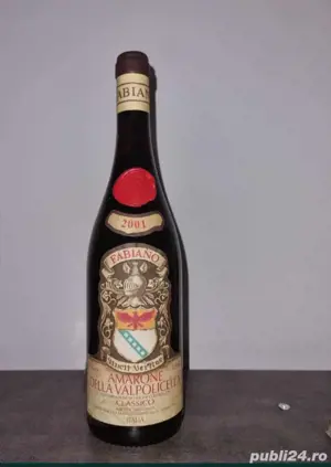 Vin Italian din anul 2001 pret 150euro 