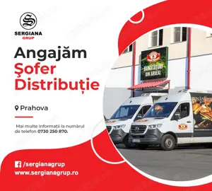 Sofer distributie zona Prahova