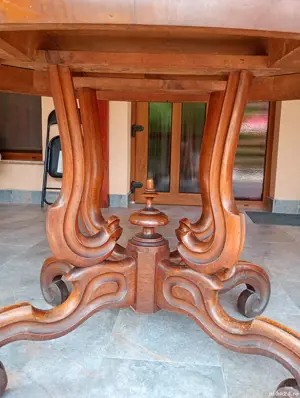 vand masa ovala lemn masiv