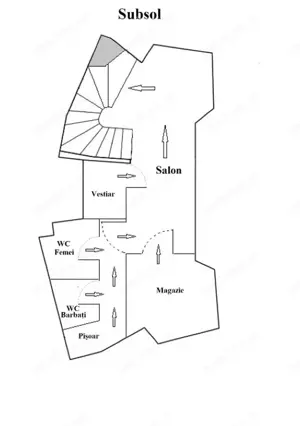 Carol Mosilor Subsol Parter Supr 115 mp locatie excelenta - imagine 11