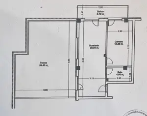 Exclusivitate! Apartament 2 camere Floresti, str. Urusagului - imagine 5