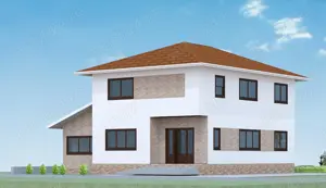 vand vila P+1 in constructie - cartier nou intrare troita Cumpana - imagine 6