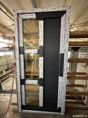 Ușă PVC tripan noua