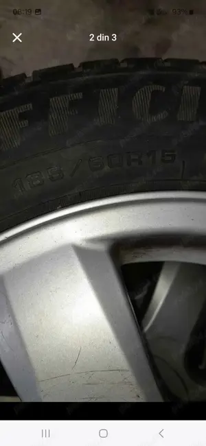 Vând roti skoda fabia 1 - imagine 3