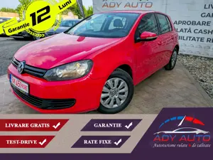 VW GOLF VI 1.4 Benzina 80 Cp.Livrare gratis. Rate fixe . Garantie 12 luni .