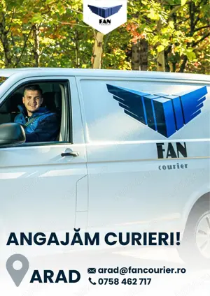 FAN CURIER angajeaza curieri