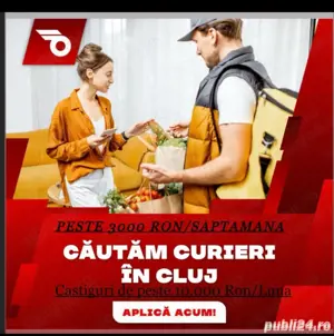 Livrator Wolt   Bolt Food   Glovo, castiguri de peste 2500 ron   lună