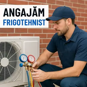 Angajăm Frigotehnisti necalificati  București (cu deplasări)