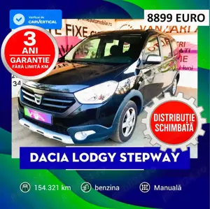 Dacia Lodgy Stepway  Clima   Navigatie cu display touchscreen color   Import Germania    Kit de dist