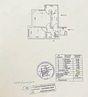 Apartament cu 2 camere decomandat, situat in cartierul Micro 19. - imagine 7