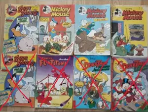 Reviste Mickey Mouse, Tom si Jerry, Bamse - Egmont
