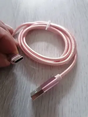 Cablu USB to Type-C, Fast Charge,  Nailon Impletit