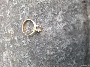 Inel de logodna din aur de 18K - imagine 2