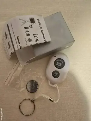 telecomanda selfie   poze prin Bluetooth 