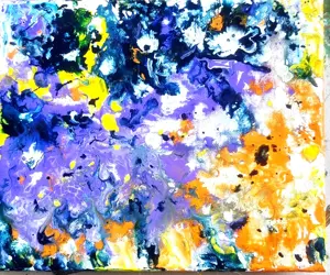 Picturi acrylice diverse stiluri - culorile sunt mai vii in realitate