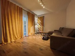 Apartament cu doua camere ,modern,centrala proprie si curte ,in Giroc