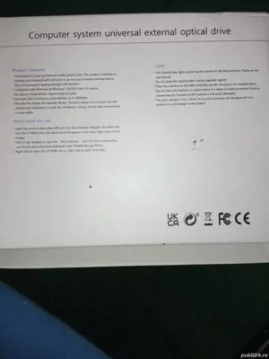 Vând DVD portabil unit.externă, pt leptop,calculator. 150lei.Neg. - imagine 3