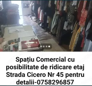 Vând spațiu comercial 26mp strada cicero nr 45