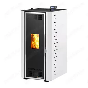 Termosemineul pe peleți Fornello Rossi Camino 25 kW