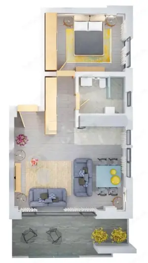 UP Boutique - Pipera Voluntari - APARTAMENT 2 CAMERE finisaje LUX