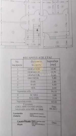 Casa P+1 | 4 camere si curte | com. Berceni | teren 374 mp - imagine 19