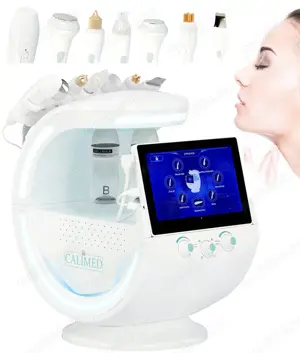 Aparat cosmetic profesional analizor de piele pentru curățare cu hidrogen combinat 9 în 1