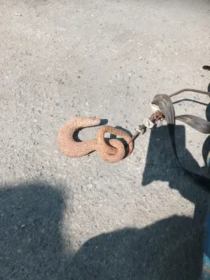 macara /troliu hidraulic electriccu cablu pentru garaj, atelier auto, hala agricola - imagine 3