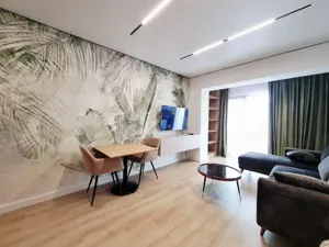 Apartament cu doua camere BLOC NOU mobilat si utilat CT Ac loc parcare