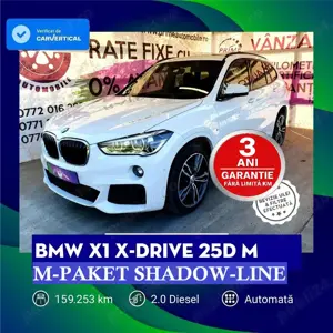 BMW X1 X-Drive 25D M - Sport Paket Automatic Navigatie 3 Moduri condus Trapa panoramica Xenon+LED