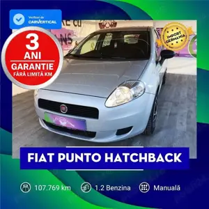 FIAT PUNTO Hatchback  Euro 5  Garantie 3 ani fara limita km  Import GERMANIA