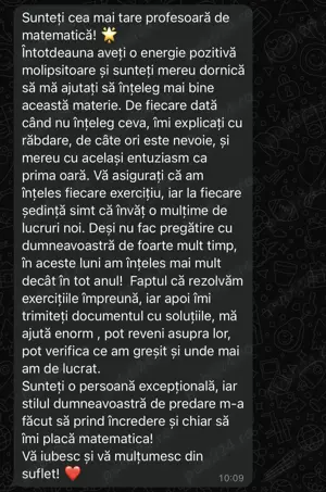 Meditații matematică IX-XII