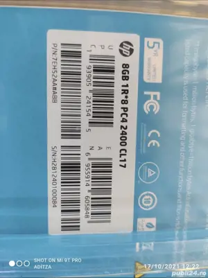 U-dimm ddr4 8Gb pentru PC - imagine 4