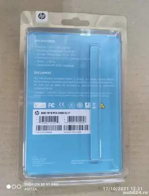 U-dimm ddr4 8Gb pentru PC - imagine 3